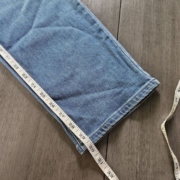 Old Navy Jeans Womens 20 Medium Wash Denim Pants High Rise Wow Straight NEW - Picture 4 of 7